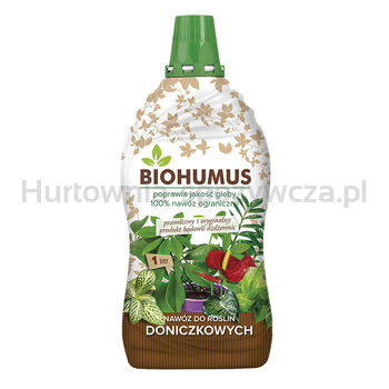 Biohumus nawóz do roślin doniczkowych 1l Agrecol