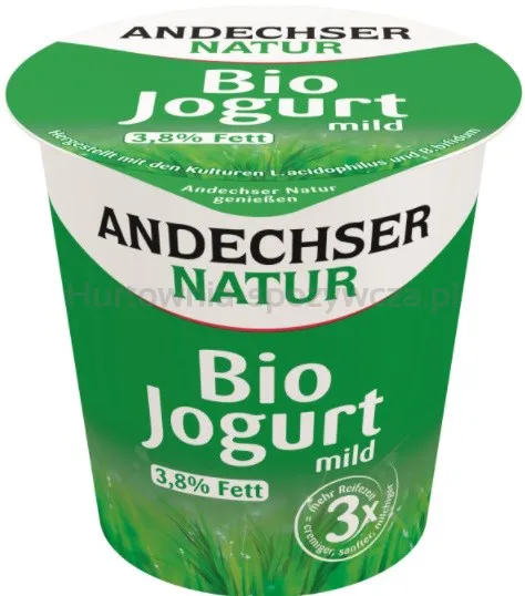 Jogurt Naturalny 3,8% Tł. Bio 150 G