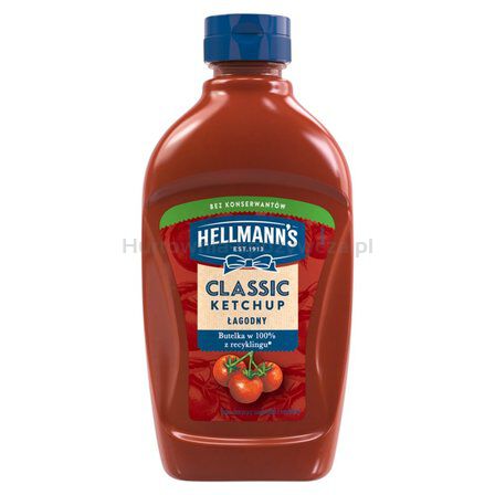 Hellmann's Ketchup Łagodny 485G