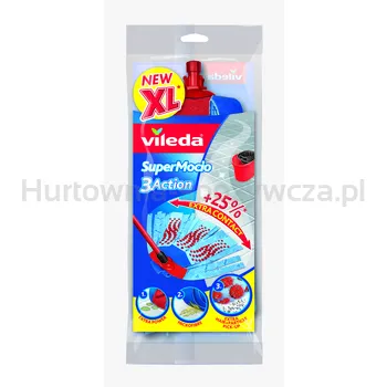 Wkład Do Mopa Vileda 3 Action Velour Xxl