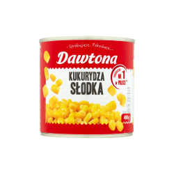 Dawtona Kukurydza Konserwowa Słodka 400G