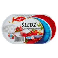 Graal Śledź W Sosie Pomidorowym 170 G