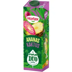 Hortex Tropical Duo Napój Ananas Kaktus Karton 1L