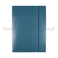 Office Products Teczka Z Gumką Natura, Karton/Lakier, A4, 300Gsm, 3-Skrz., Mix Kolorów  - 6
