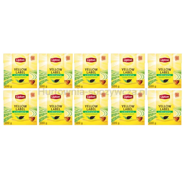 Lipton Herbata Czarna Liściasta 100 G x 10 sztuk