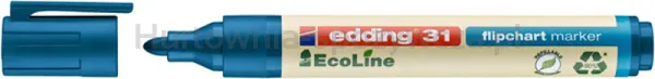 Marker Do Flipchartów E-31 Edding Ecoline, 1,5-3 Mm, Niebieski
