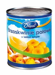Dripol Brzoskwinie Połówki W Syropie 820G