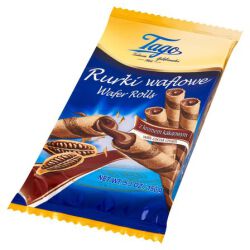 Rurka waflowa z kremem kakaowym TAGO, 150g