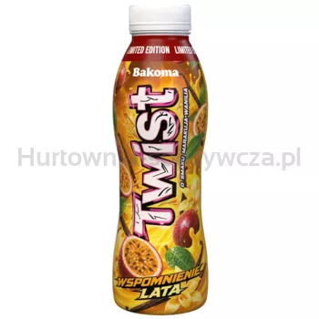 Twist Napój jogurtowy o smaku marakuja-wanilia 370g