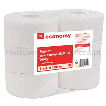 Tge Papier Toaletowy Jumbo Biały 6X120 Metrów