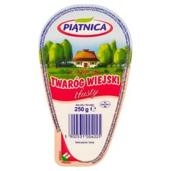 Piątnica Twaróg Wiejski Tłusty 250G