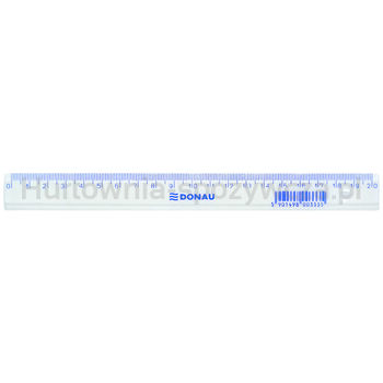 Donau Linijka 20cm zawieszka transparentna