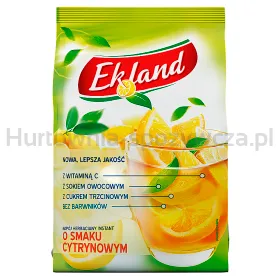 Ekland Napój Herbaciany Instant Cytrynowy 300 G