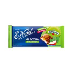 E.Wedel Czekolada mleczna jabłko mięta 289g