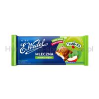 E.Wedel Czekolada mleczna jabłko mięta 289g