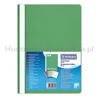 Donau Skoroszyt PP, A4, standard, 120/180mikr., zielony 