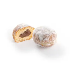 Donut Worry Be Happy Mini Pączek Z Nadzieniem Czekoladowo-Orzechowym 25Gx105 Produkt Głęboko Mrożony