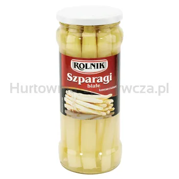 Rolnik Szparagi Białe Konserwowe 580 Ml 