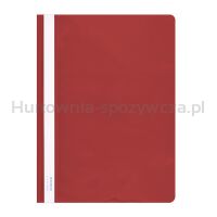 Donau Skoroszyt PVC, A4, twardy, 150/160mikr., czerwony 