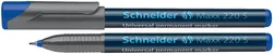 Schneider Foliopis permanentny Maxx 220 S, 0,4mm, niebieski 