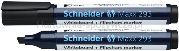 Schneider Marker Do Tablic Maxx 293, Ścięty, 2-5Mm, Czarny