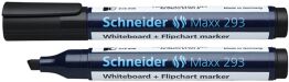 Schneider Marker do tablic Maxx 293, ścięty, 2-5mm, czarny