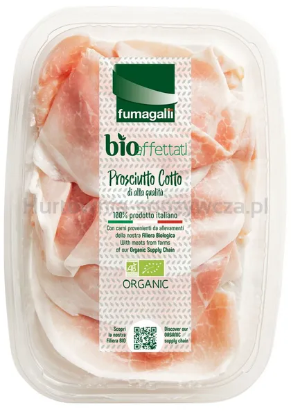 Prosciutto cotto- szynka gotowana BIO 80 g