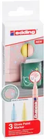 Marker olejowy błyszczący e-751 EDDING, 1-2mm, 3 szt., mix kolorów pastelowych - 2