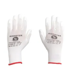Rękawice TK ROOSTER, rozm. 7, białe