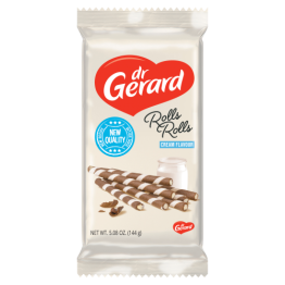 *Dr Gerard Rolls Rolls Rurki Waflowe Z Kremem O Smaku Śmietankowym 144 G