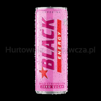 Black Energy Zero Sugar Wild Strawberry Flavour 250 ml