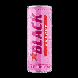 Black Energy Zero Sugar Wild Strawberry Flavour 250 ml