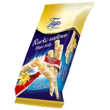 Tago Rurka waflowa z kremem waniliowym 150g x 14 sztuk
