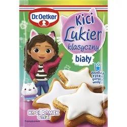 Dr. Oetker Lukier Kici Gabi klasyczny biały 70g