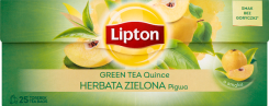 Lipton Herbata Zielona Pigwa 40G (25 Torebek)
