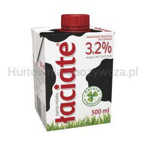 Mleko ŁACIATE 3,2%, 0,5 l