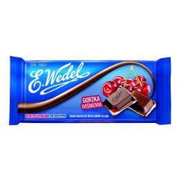 Wedel Czekolada Gorzka Wiśniowa 100 G