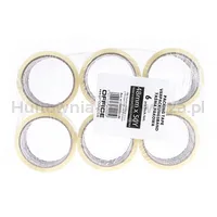 Taśma pakowa OFFICE PRODUCTS, 48mm x 50y, 36mic, EAN na 1szt., transparentna - 3