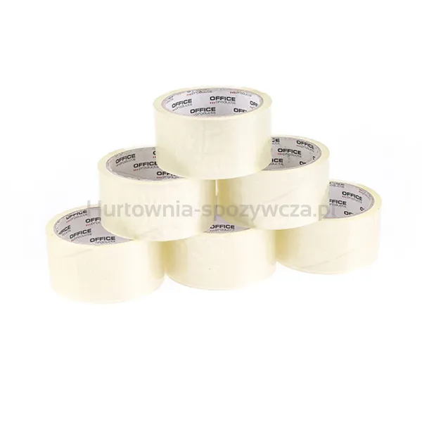 Taśma Pakowa Office Products, 48Mm X 50Y, 36Mic, Ean Na 1Szt., Transparentna
