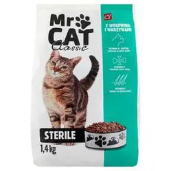 Karma Kot Mr Cat Sucha Steril 1,4  Kg Mw Dobry Wybór