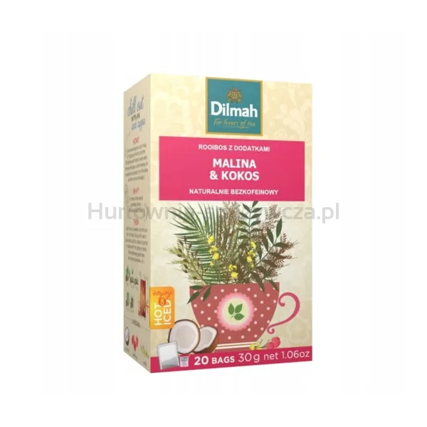 Dilmah Raspberry & Coconut [20x1,5g]