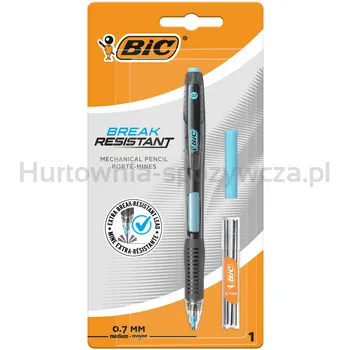 Ołówek Automatyczny Bic Break Resistant 0.7Mm Z Wkładami I Gumką Mix Kolorów