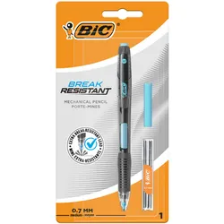 Ołówek Automatyczny Bic Break Resistant 0.7Mm Z Wkładami I Gumką Mix Kolorów