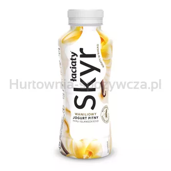 Jogurt pitny typu islandzkiego skyr łaciaty waniliowy PET 360g