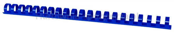 Office Products Grzbiety do bindowania A4, 16mm (145 kartek), 100 szt., niebieskie 