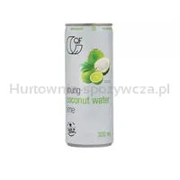 Quality Food woda kokosowa z sokiem z limonki 320ml