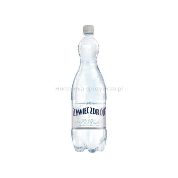 Woda Żywiec Zdrój Delikatnie musujący 1,5 L <br>(Paleta 432 szt.)