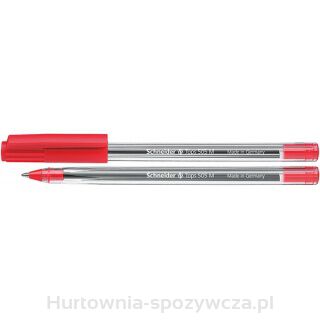 Długopis Schneider Tops 505, M, Czerwony