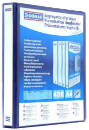 Donau Segregator ofertowy PP, A4/4RD/25, niebieski 