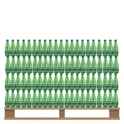 Woda Ustronianka Niegazowana 330Ml Szkło<br>(Paleta 1296 szt.)  SK